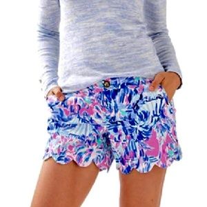 Lilly Pulitzer Cabana Cocktail 8 Shorts Buttercup